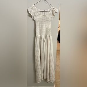 Free People Cream Midi/Maxi Dress